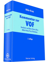 Kommentar zur VOF Kommentar zur VOF