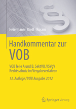 Handkommentar zur VOB