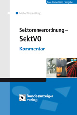 Sektorenverordnung - SektVO Sektorenverordnung - SektVO